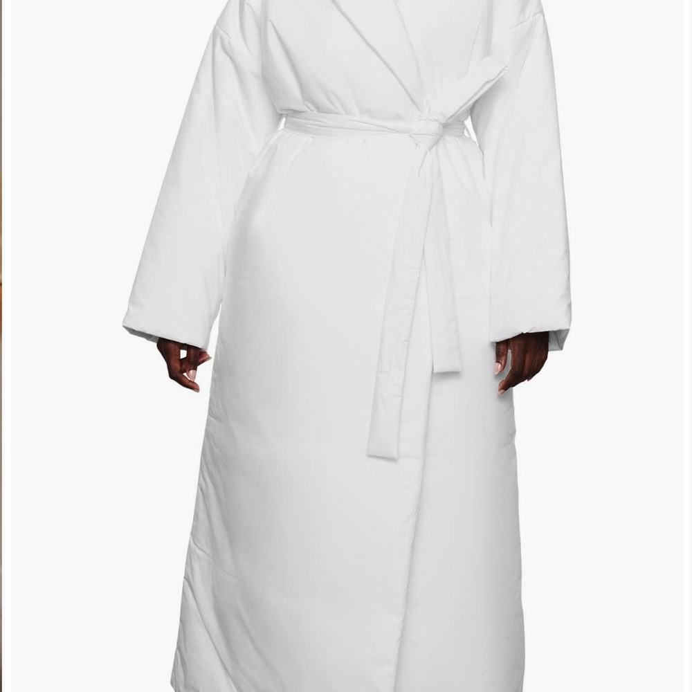 SKIMS cotton duvet Robe